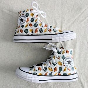 Converse Kids Dinosaur high tops 12.5